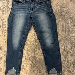 Daytrip Dark Blue Ankle Jeans